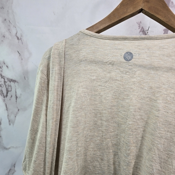 Torrid Wrap Womens 3 3X Tan Swim Cover Up Cardigan Knit Tie Crop Active Short - Picture 6 of 10